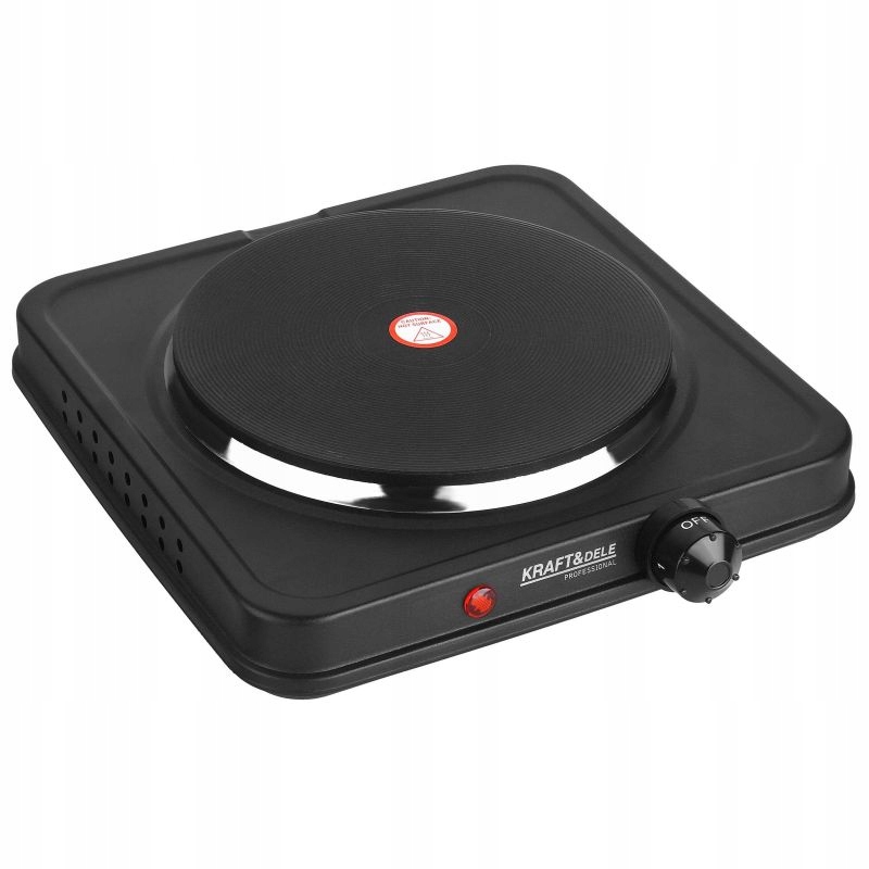 KUCHENKA ELEKTRYCZNA PRZENOŚNA 230V 1 PALNIK 2KW DO AGREGATU PRĄDOTWÓRCZEGO