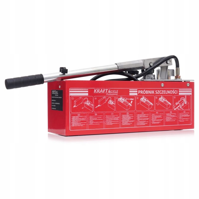 POMPA KONTROLNA DO PRÓB CIŚNIENIOWYCH SZCZELNOŚCI 0-50KG 45ML 12L TESTER