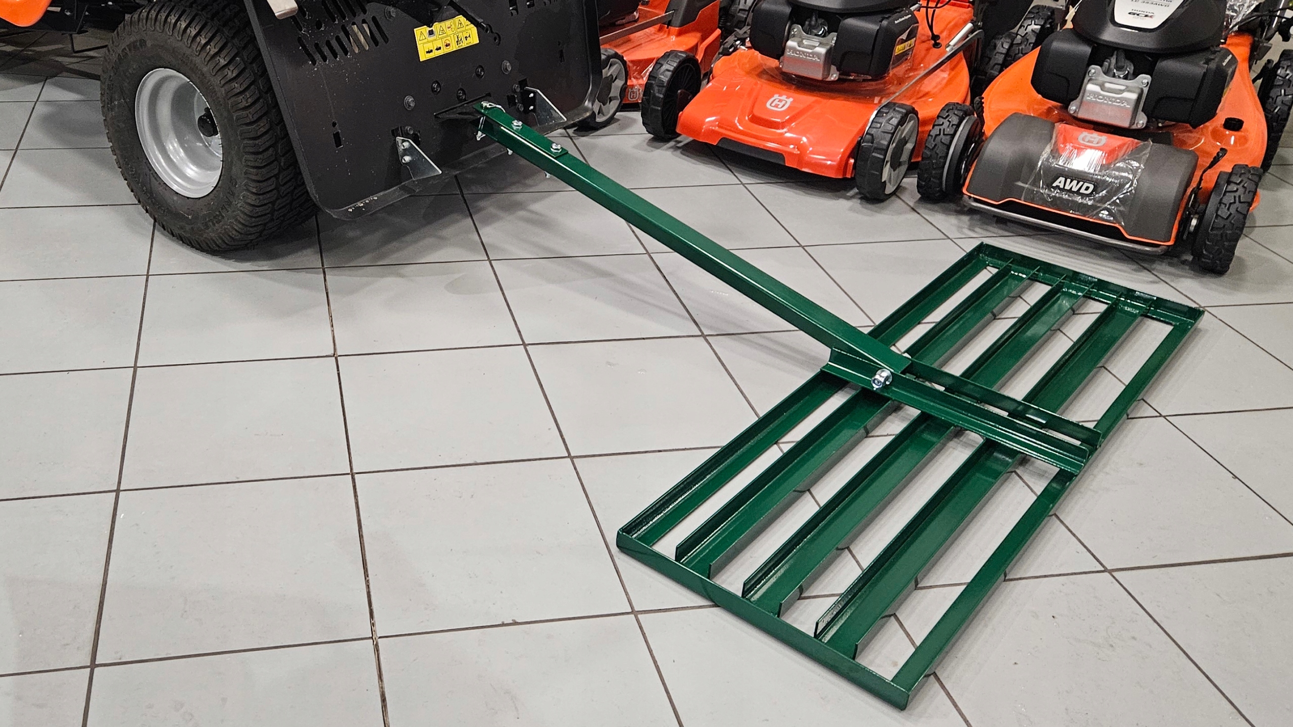 NIWELATOR TERENU RÓWNIARKA do TRAKTORKA KOSIARKI QUADA KRETOWISK LEVEL RAKE