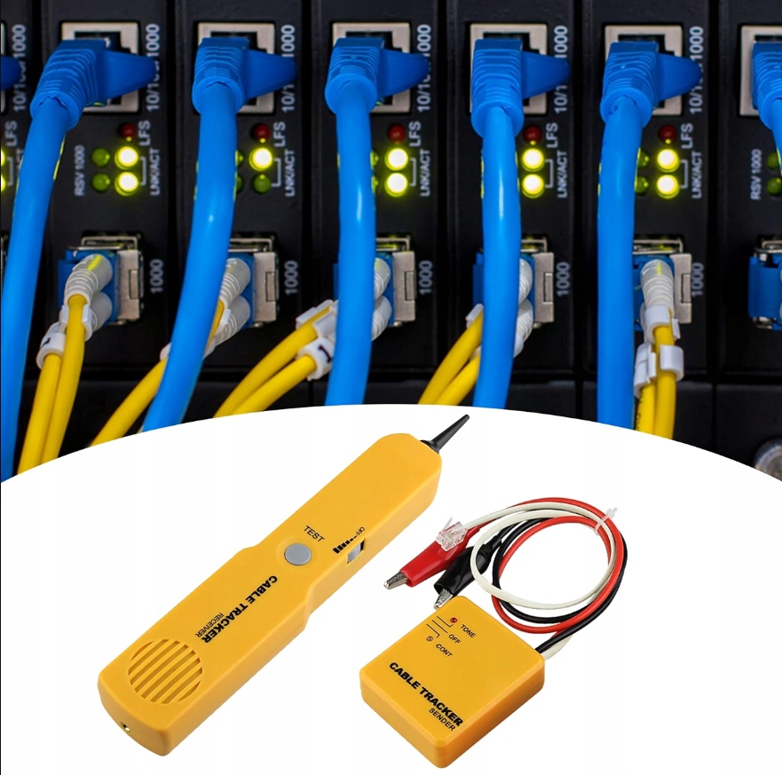 MIERNIK SZUKACZ PAR PRZEWODÓW WYKRYWACZ ŻYŁ KABLI LOKALIZATOR TESTER SONDA