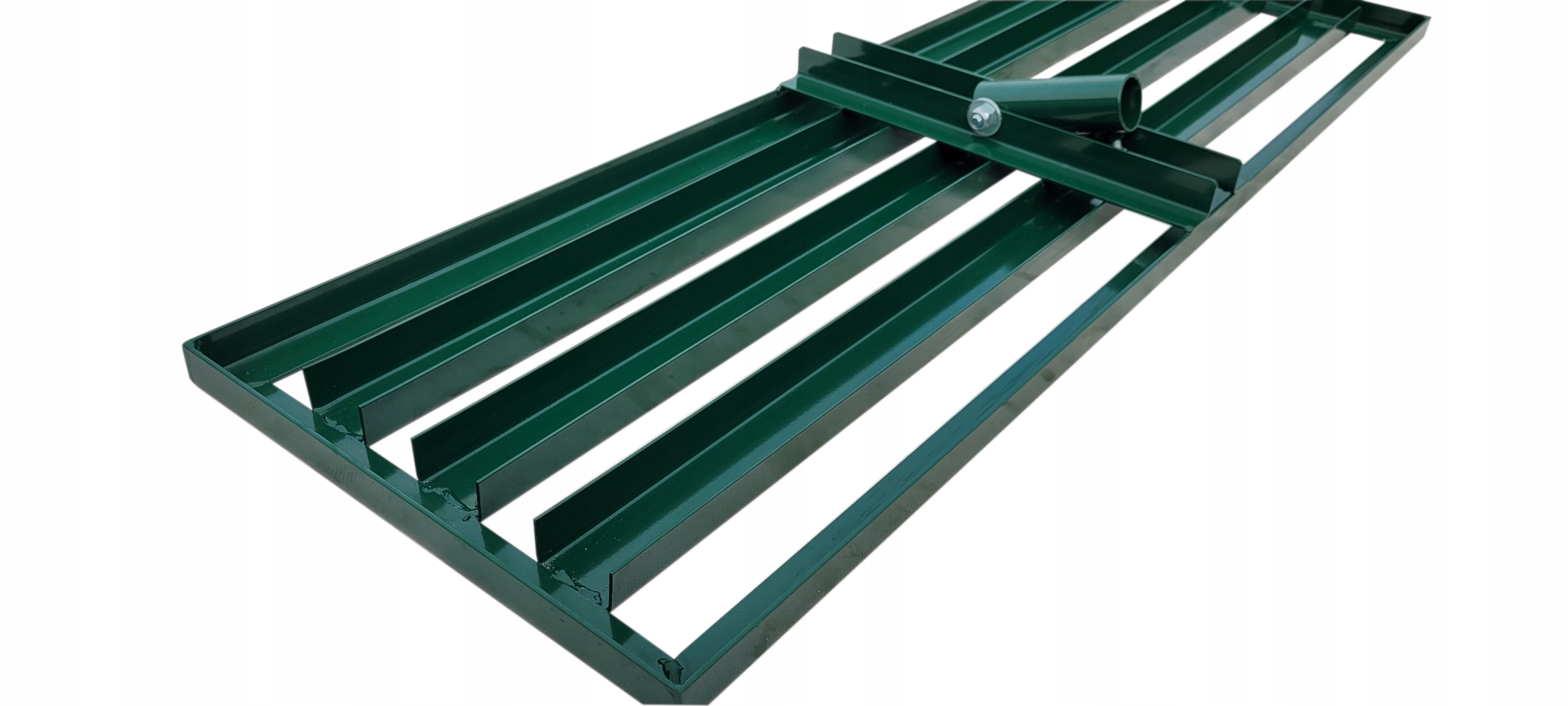 NIWELATOR TERENU RĘCZNY RÓWNIARKA TRAWNIKA GRABIE do KRETOWISK LEVEL RAKE