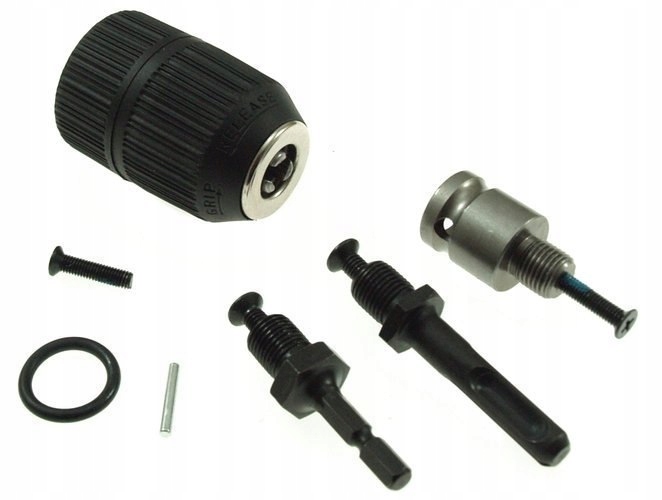 UCHWYT WIERTARSKI ADAPTER +SDS WIERTARKI 2-13 1/2 GŁOWICA FUTERKO MOCOWANIE