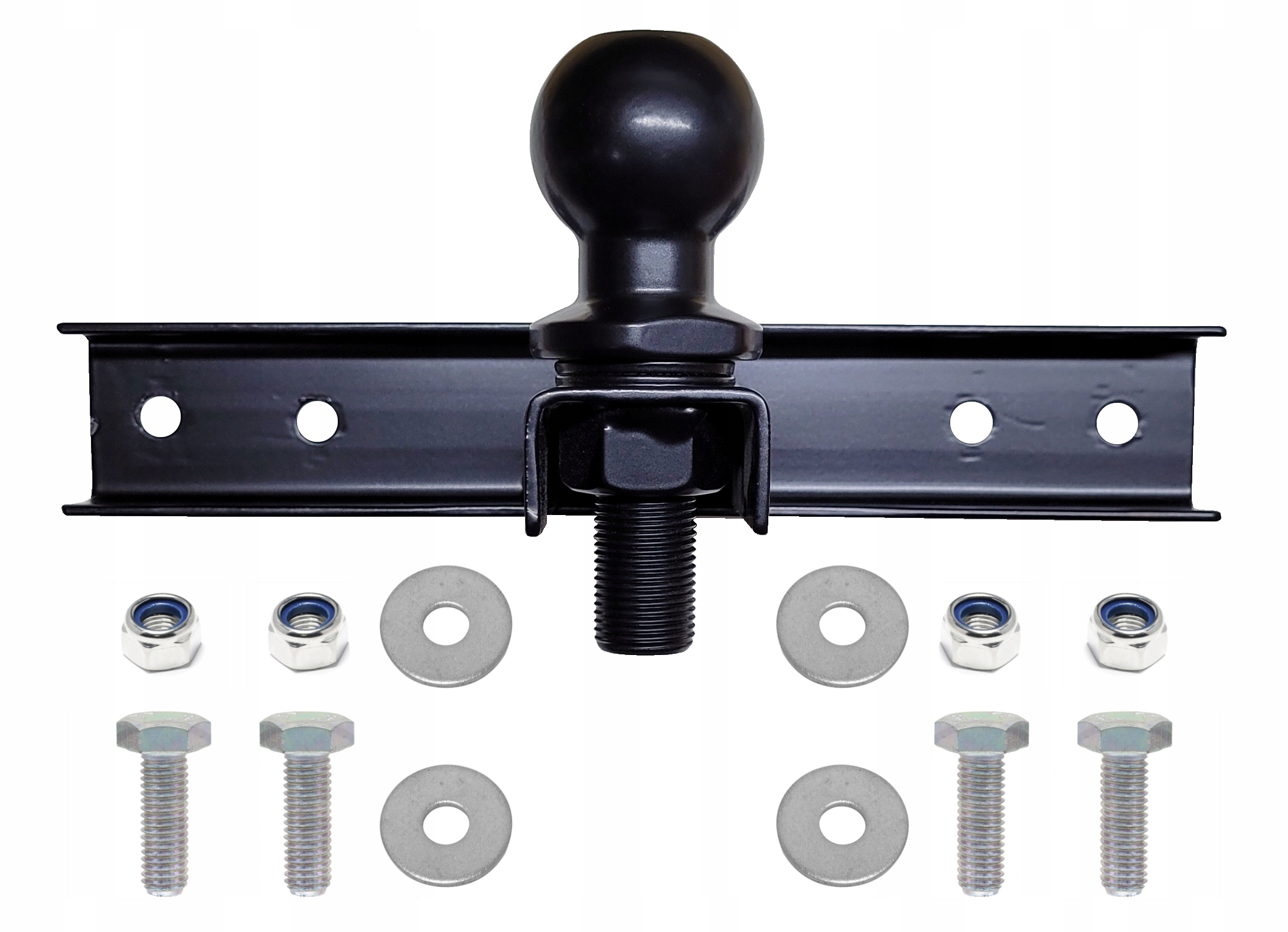 ZACZEP DO KOSIARKI TRAKTORKA PRZYCZEPKI HAK KULOWY MOCOWANIE UCHWYT MOCNY