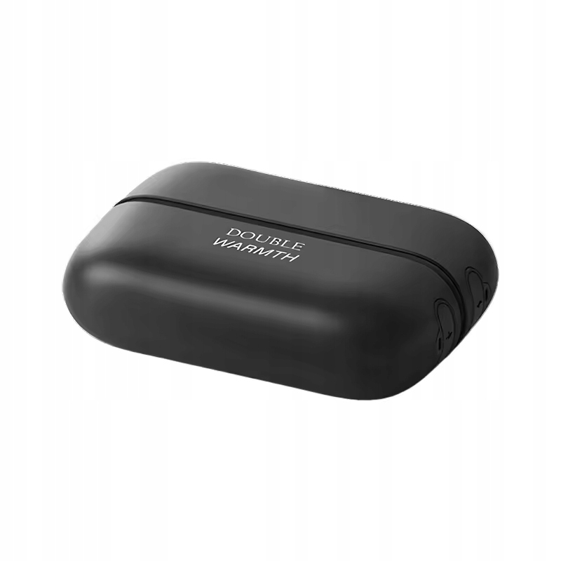 Elektryczne OGRZEWACZE DO RĄK x2 3000mAh 20h PODWÓJNE USB 3 POZIOMY CZARNE