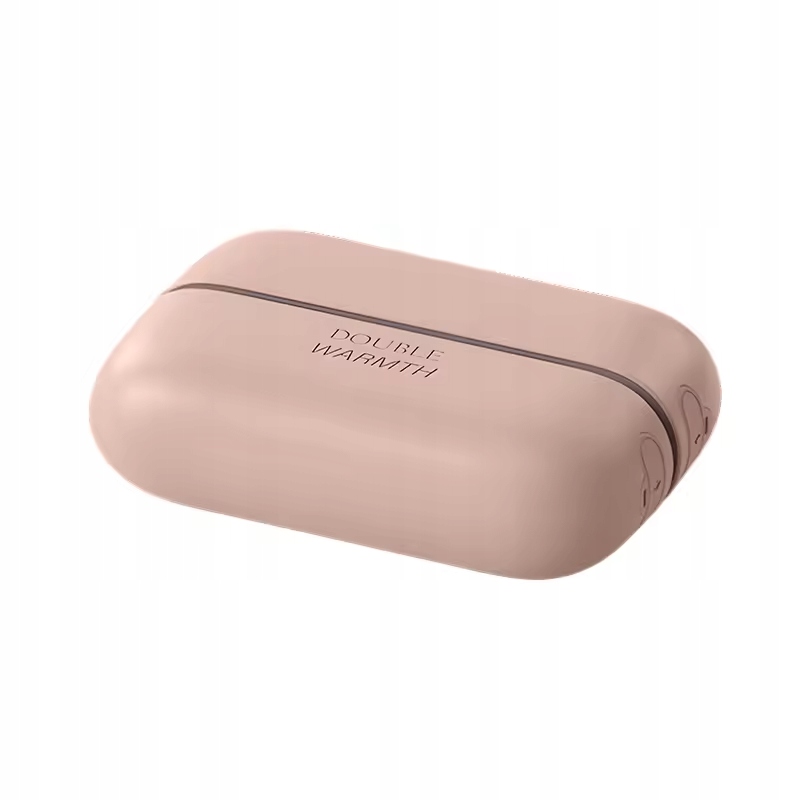 Elektryczne OGRZEWACZE DO RĄK x2 3000mAh 20h PODWÓJNE USB 3 POZIOMY RÓŻOWE