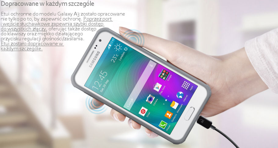 ORYGINALNE ETUI SAMSUNG Galaxy A3 PROTECTIVE COVER