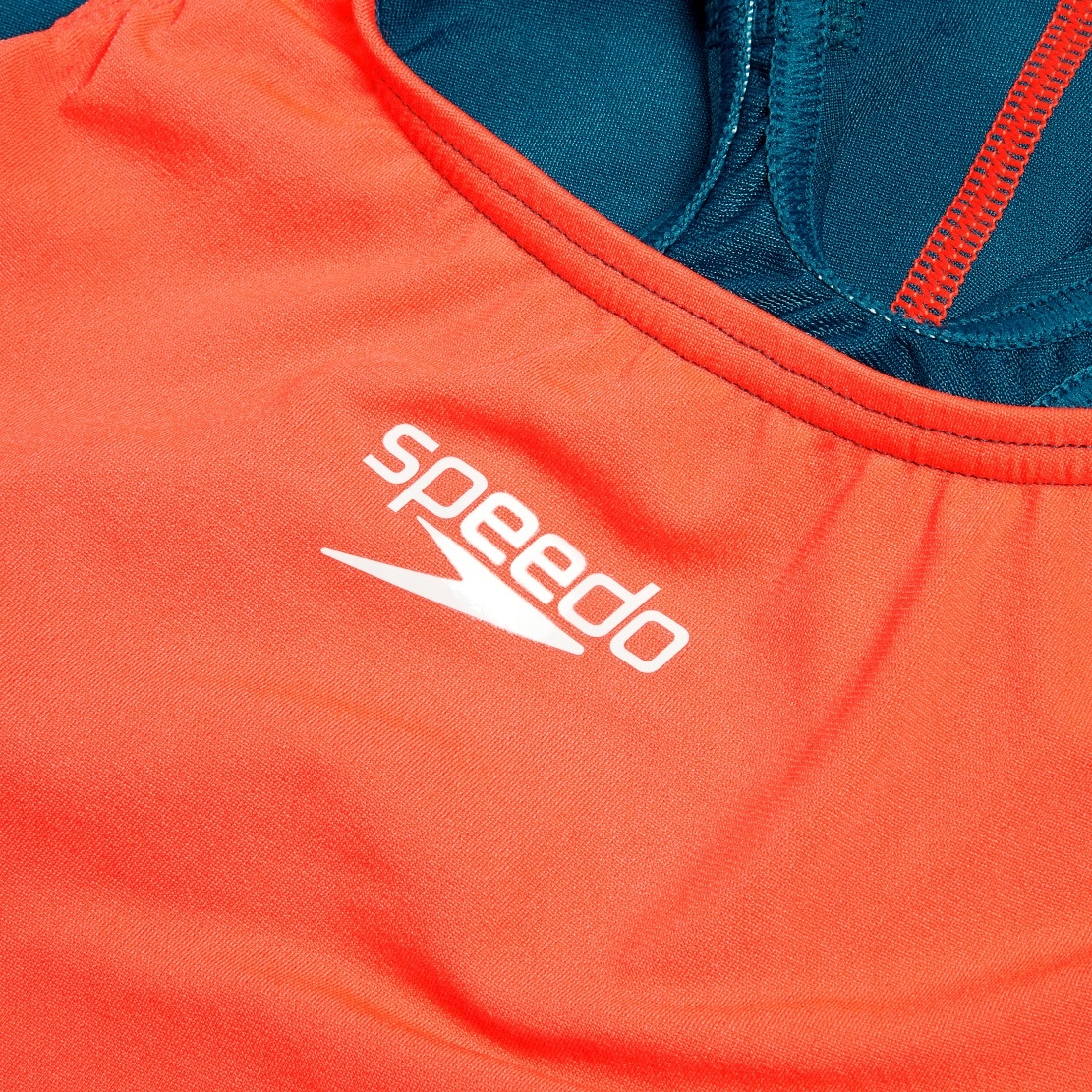 Strój kąpielowy startowy dla dziewczynek Speedo End Max rozmiar 152cm