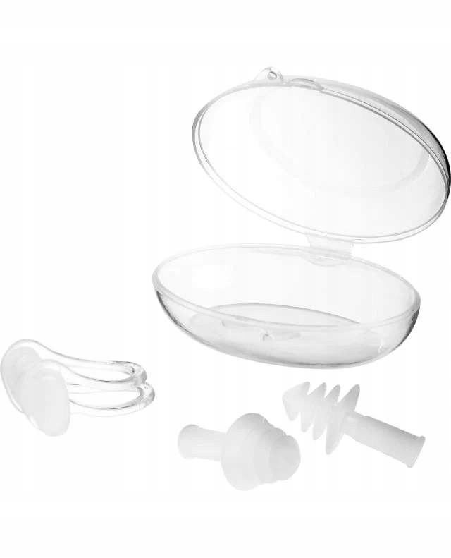 Zestaw zatyczki do uszu i klips na nos do pływania TYR Nose Ear Plug Set