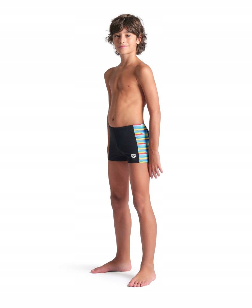 Spodenki kąpielowe chłopięce na basen bokserki treningowe Stripe Arena 152