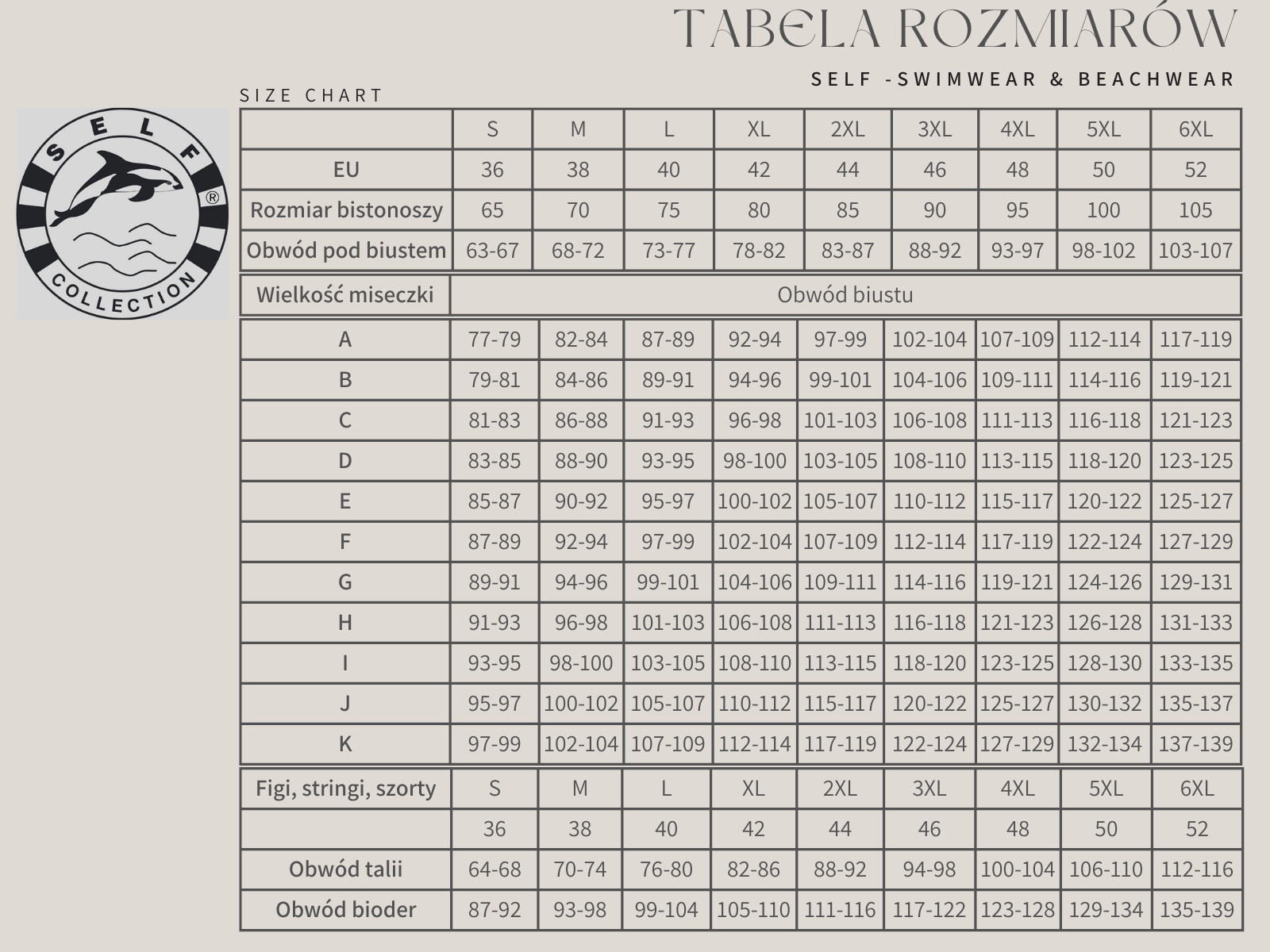 Strój kąpielowy damski jednoczęściowy kostium kobiecy Self Toscana R.44D