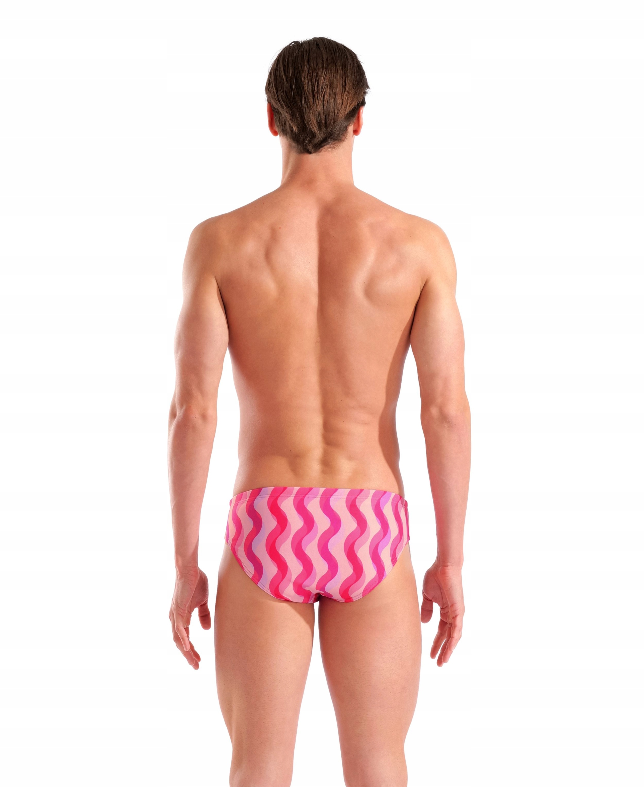 Kąpielówki slipy męskie na basen treningowe Arena Briefs Ripple r.D5