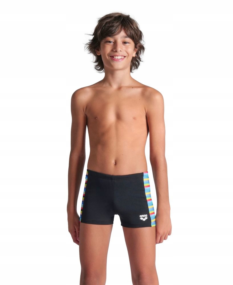 Spodenki kąpielowe chłopięce na basen bokserki treningowe Stripe Arena 152