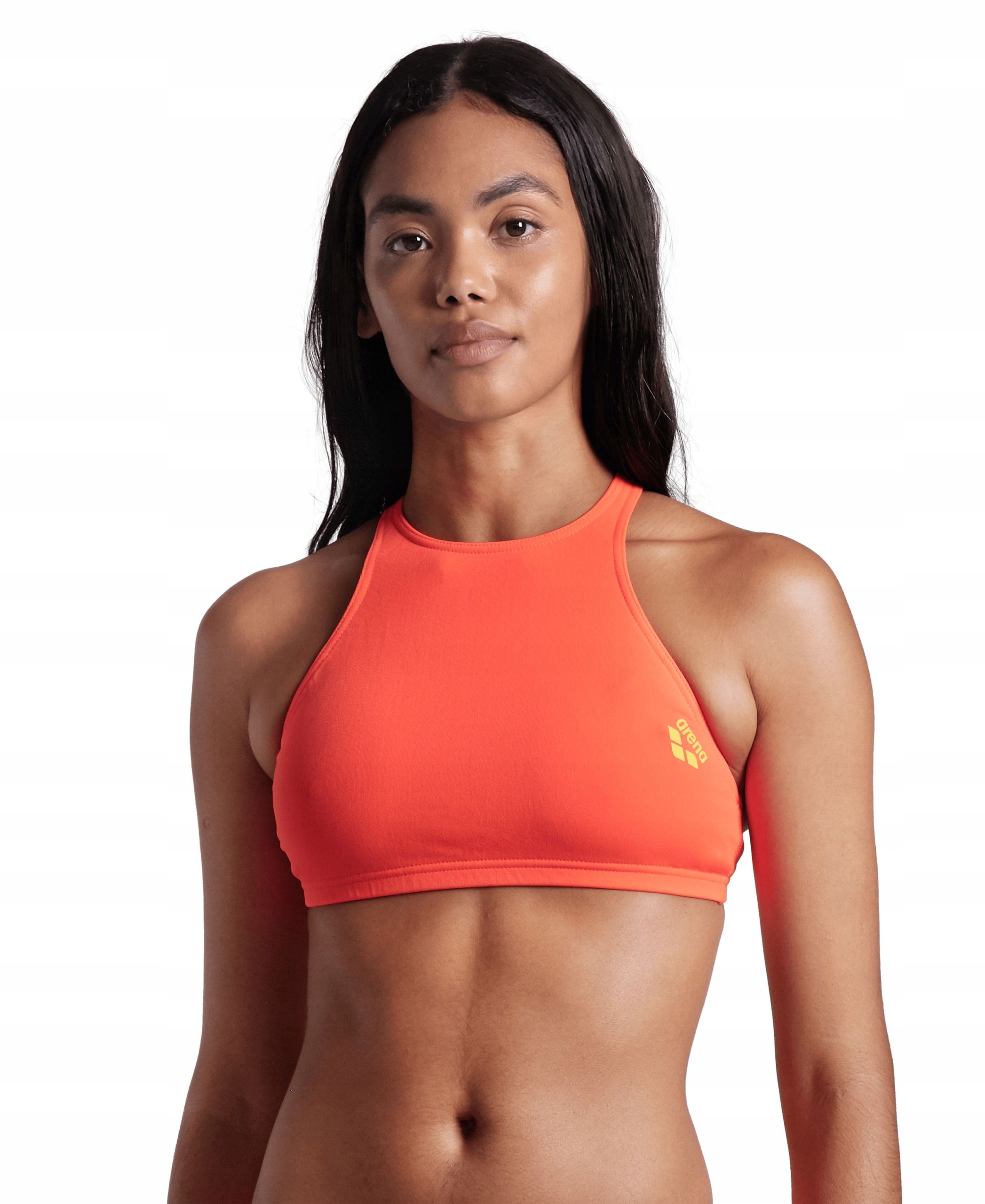 Strój kąpielowy damski na basen dwuczęściowy góra od stroju Crop Arena R.S