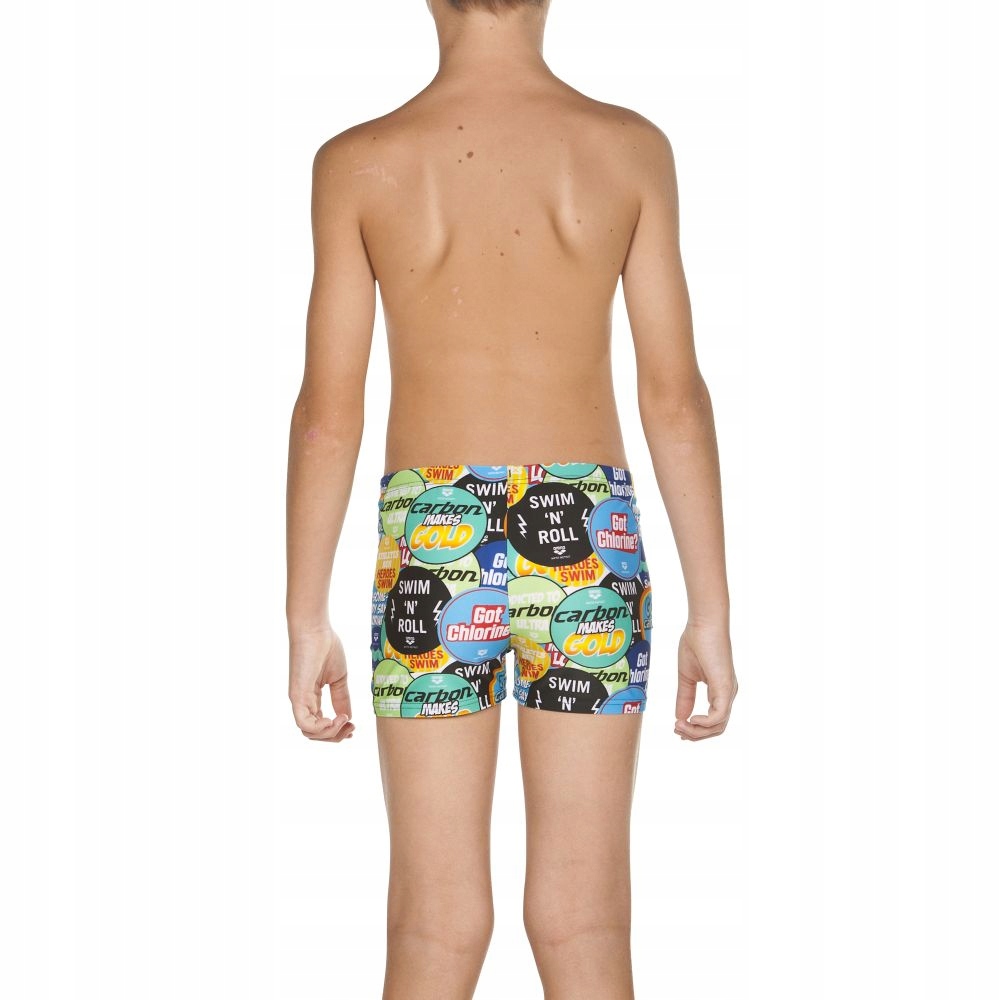 Kąpielówki chłopięce spodenki kąpielowe bokserki basen Arena Watchword 164