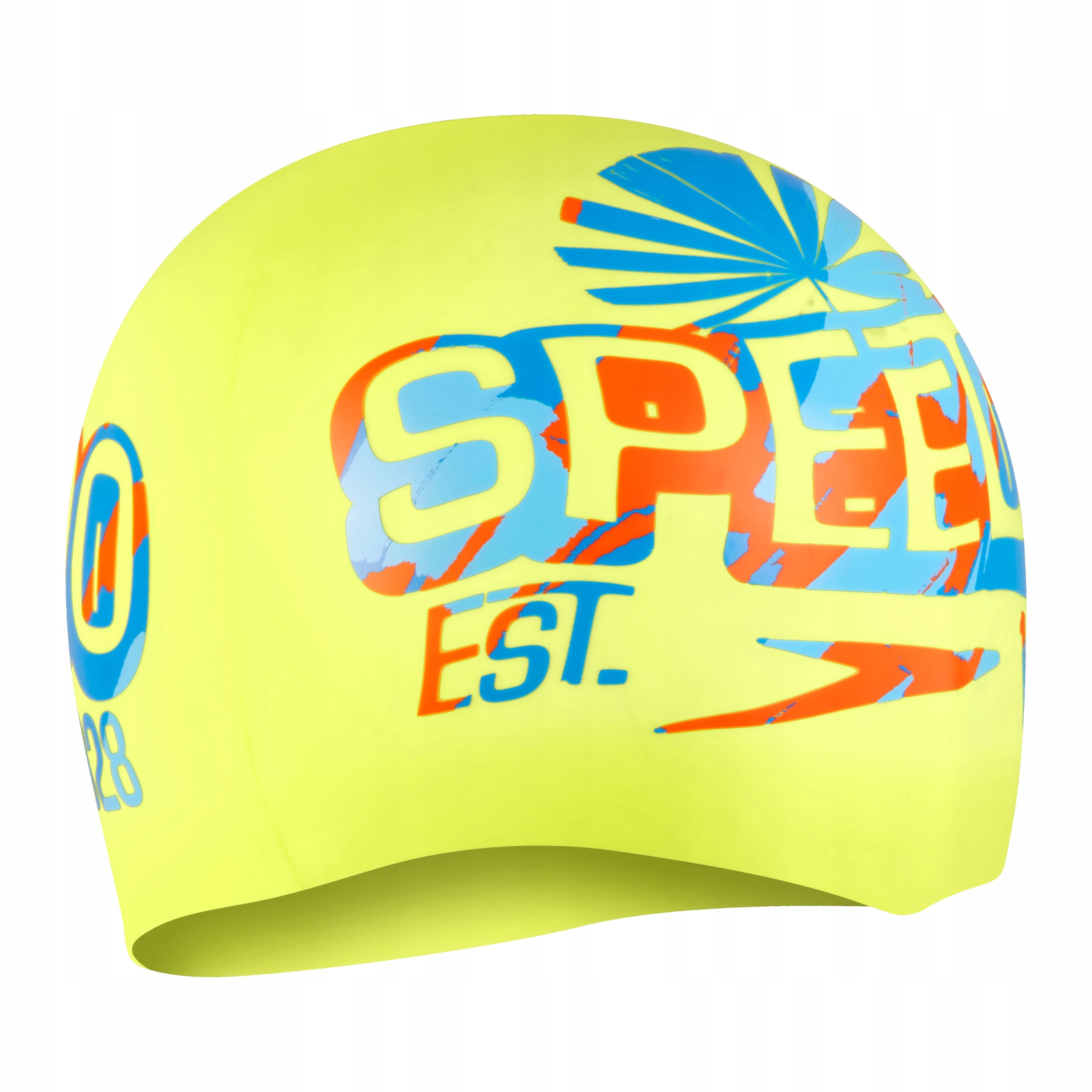 Czepek pływacki na basen silikonowy unisex Speedo Slogan Print