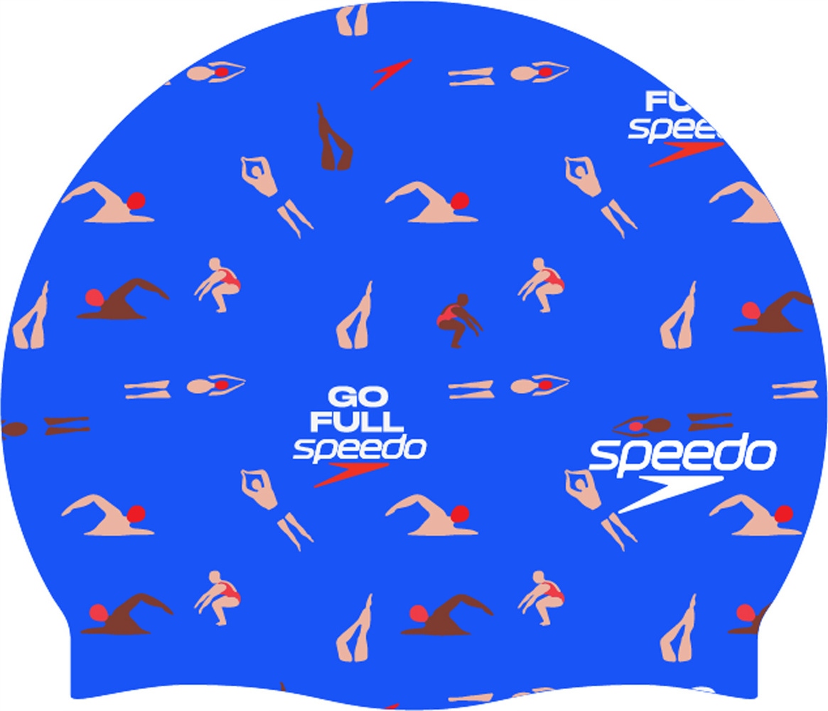 Czepek pływacki na basen unisex Speedo Slogan