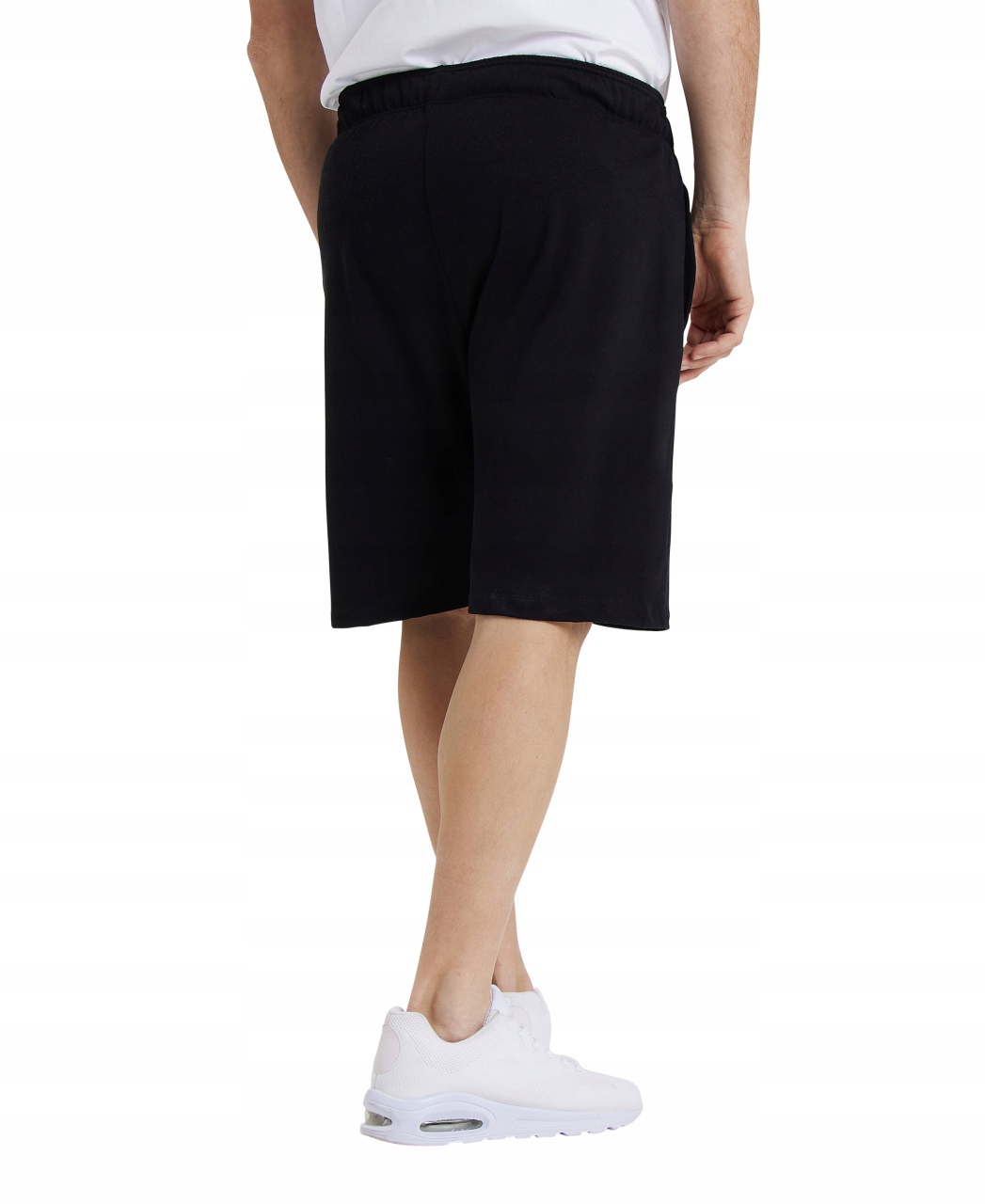 Spodnie dresowe krótkie szorty bermudy bawełniane Arena Unisex Czarny R.L