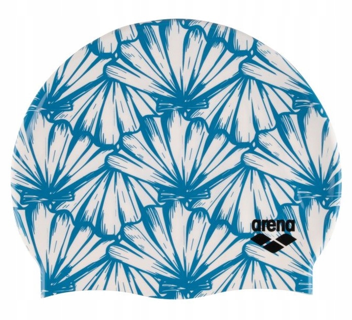 Czepek pływacki silikonowy dla dorosłych na basen Arena Print Shell