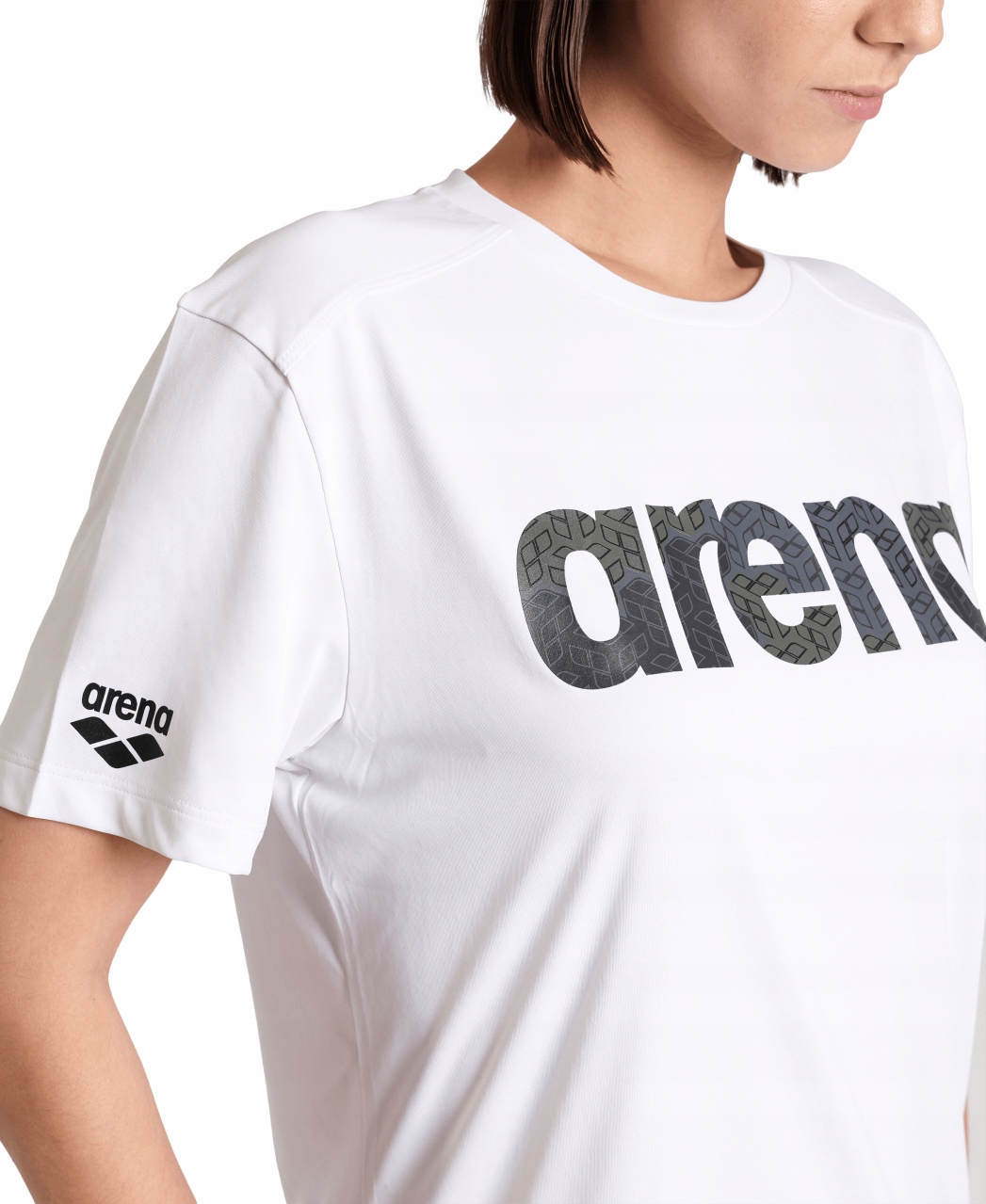 Koszulka T-shirt sportowy casual męski damski techniczny Arena Logo R.L