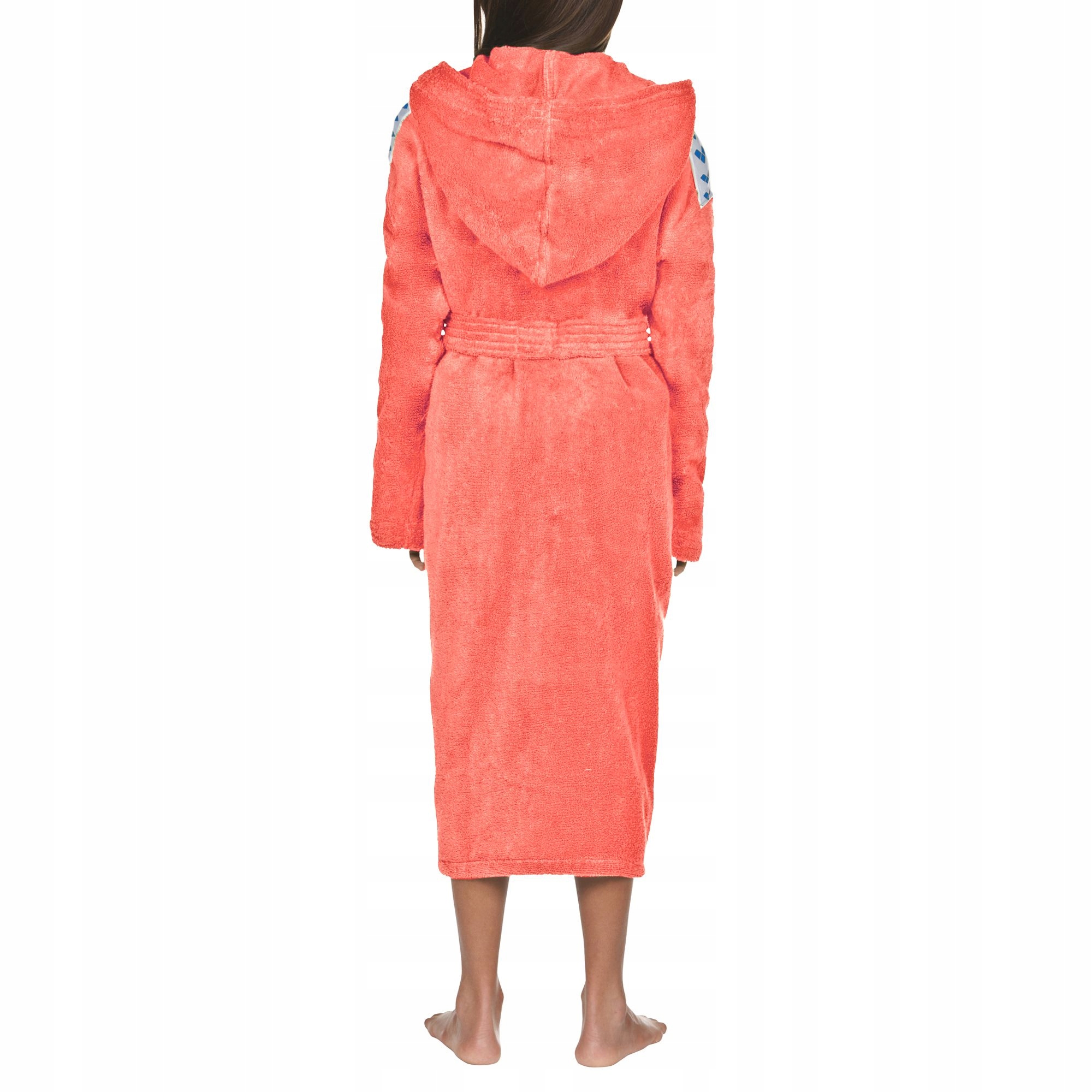 Szlafrok kąpielowy na basen po treningu dla dzieci Arena Core Soft 116cm