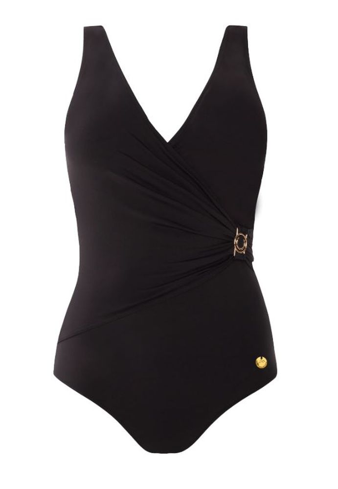 Strój kąpielowy damski jednoczęściowy kostium plażę basen Self Ajaccio XL