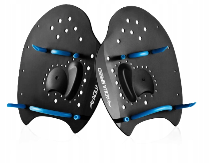 Wiosełka pływackie na basen trening dla dorosłych Aqua Speed Skill Paddle L