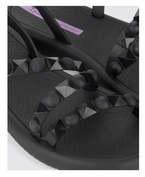 Sandałki damskie płaskie sportowe plażowe ozdobne tworzywo Ipanema r.41/42