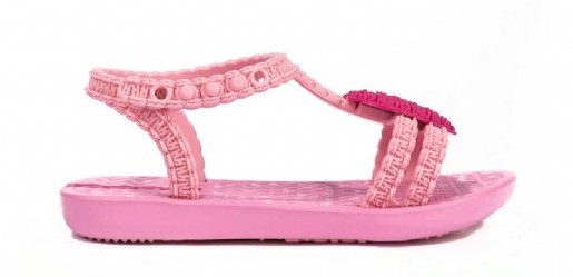 Sandałki dziecięce dziewczęce obuwie letnie plażowe płaskie Ipanema R.25/26