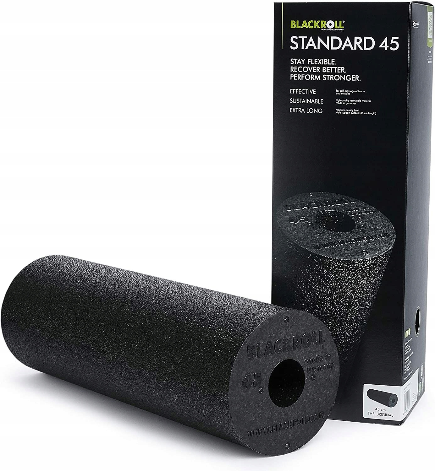 Wałek do masażu Blackroll Standard 45cm Black