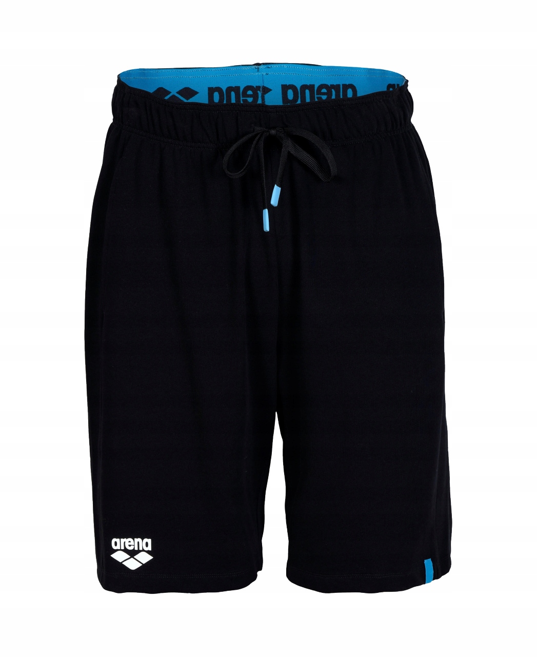 Spodnie dresowe krótkie szorty bermudy bawełniane Arena Unisex Czarny R.L