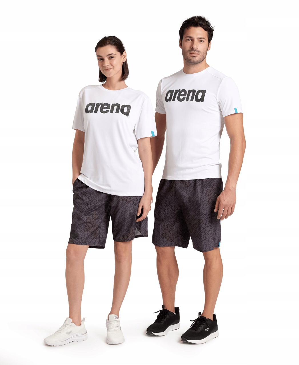 Koszulka T-shirt sportowy casual męski damski techniczny Arena Logo R.L