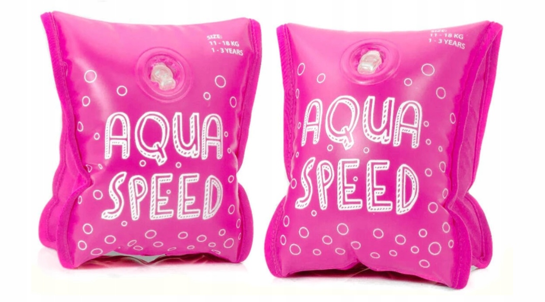 Rękawki do nauki pływania dla dzieci na basen dmuchane Aqua Speed 3-6 LAT