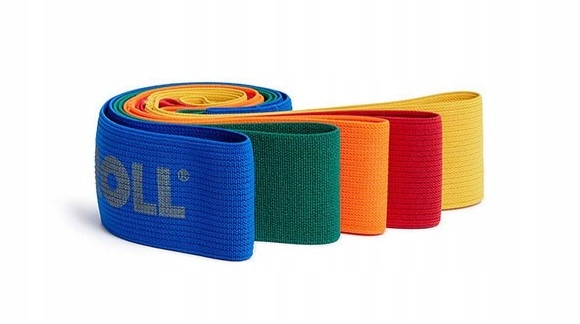 Gumy taśmy do ćwiczeń trening oporowy zestaw Blackroll Loop Band 6 Set