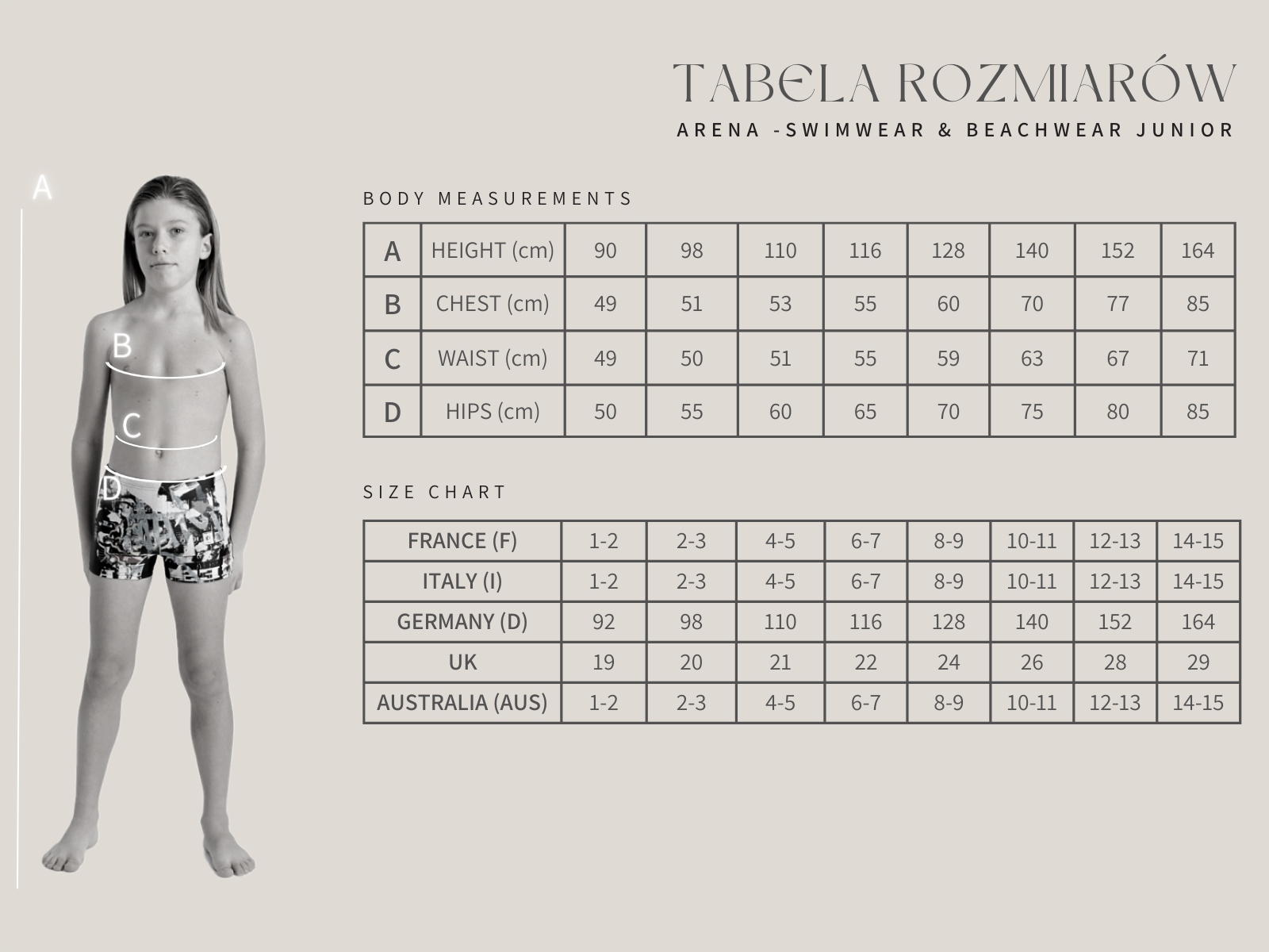 Kąpielówki chłopięce bokserki treningowe basen Arena Reflecting 140cm