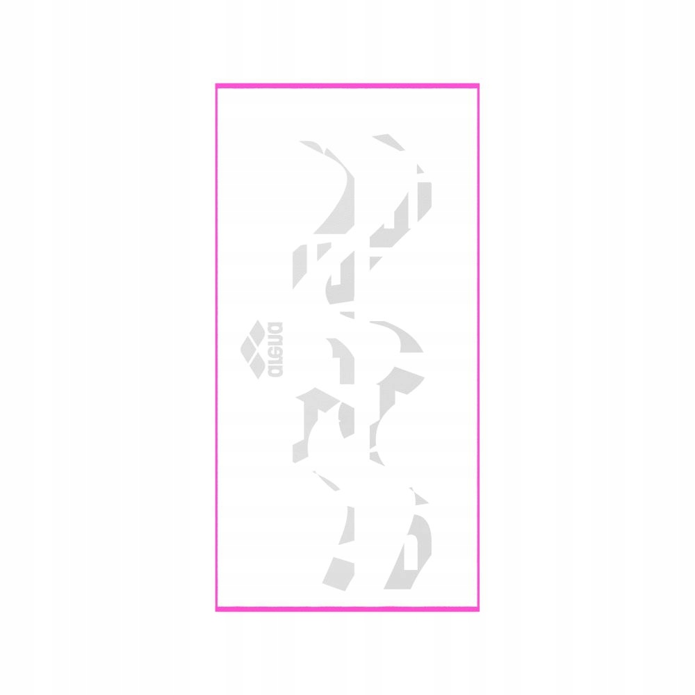 Bawełniany ręcznik na basen trening plażę unisex Printed Arena 160x80CM