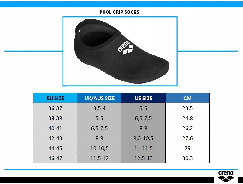 ARENA SKARPETY NEOPRENOWE NA PLAŻĘ BUTY DO WODY