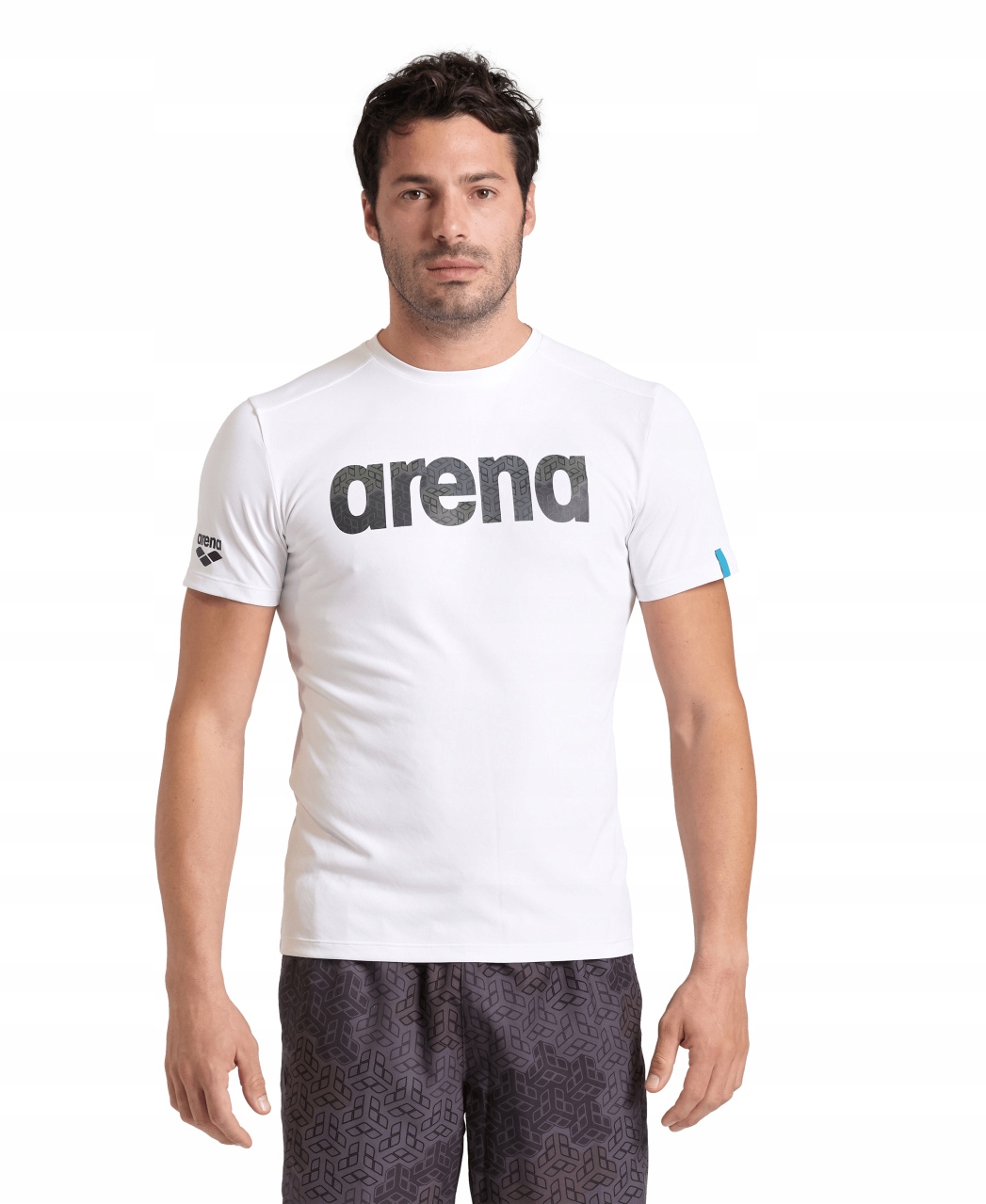 Koszulka T-shirt sportowy casual męski damski techniczny Arena Logo R.L