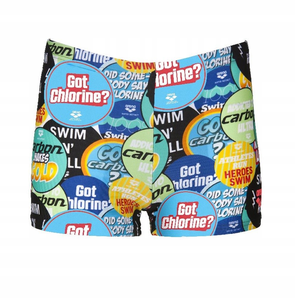 Kąpielówki chłopięce spodenki kąpielowe bokserki basen Arena Watchword 164