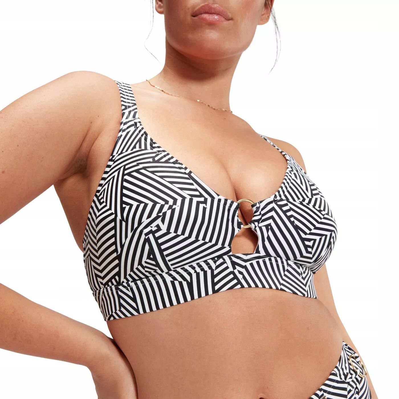 Góra od kostiumu kąpielowego damskiego Speedo Tri Biki Top rozmiar D44