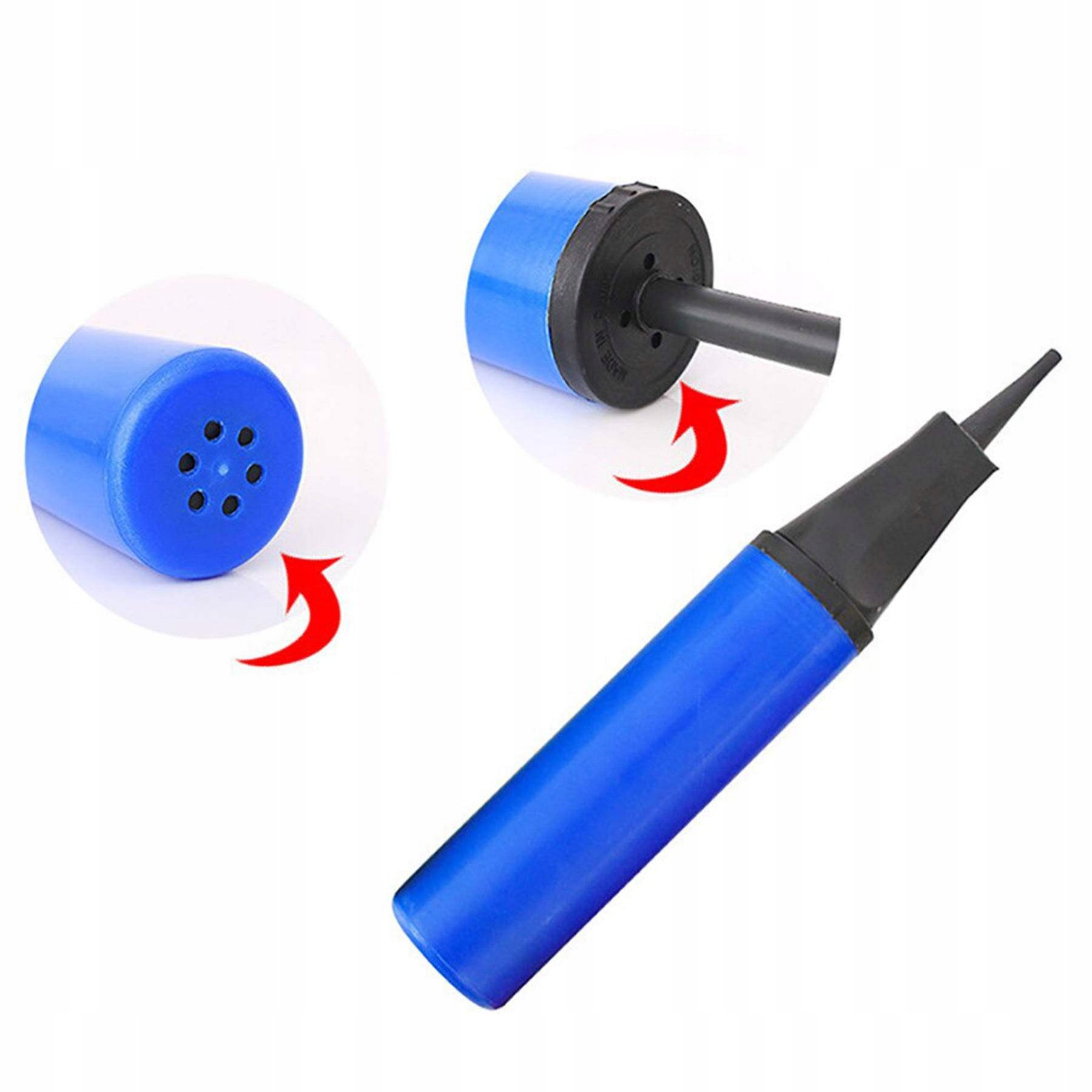 Pompka do balonów ręczna dwustronna profesjonalna