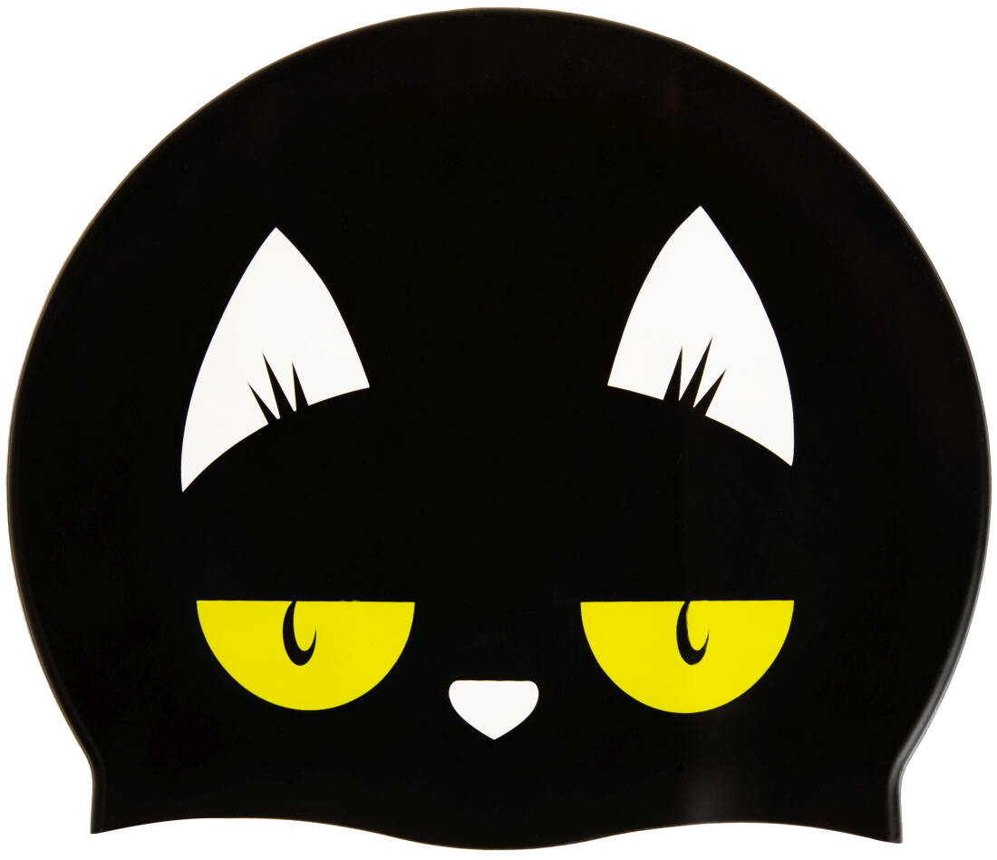 Czepek pływacki dla dzieci silikonowy na basen Aqua Speed Kiddie Cat