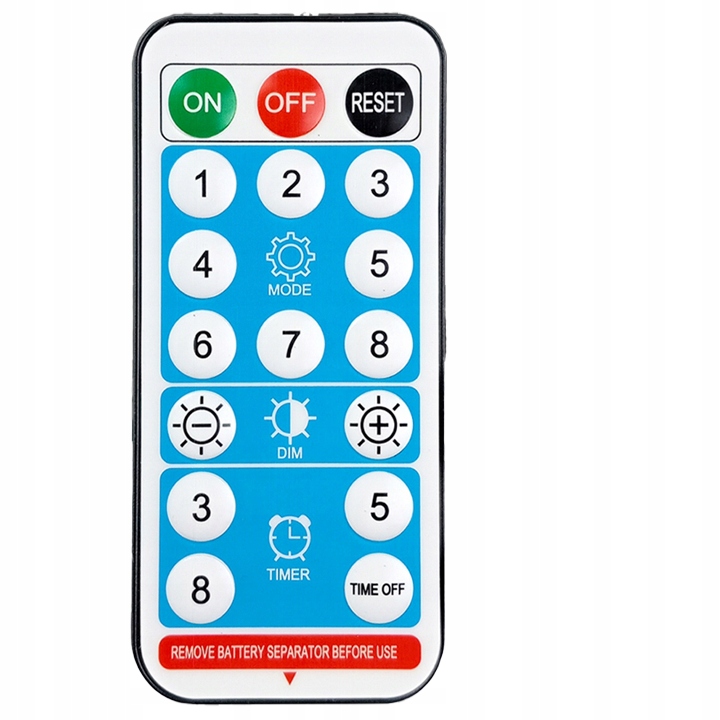 GIRLANDA SOLARNA OGRODOWA ŚWIETLNA LAMPKI SOLARNE 20M 20 LED ŻARÓWKI PILOT 7 038bb9ee17cf91cf029522dffc4e333b