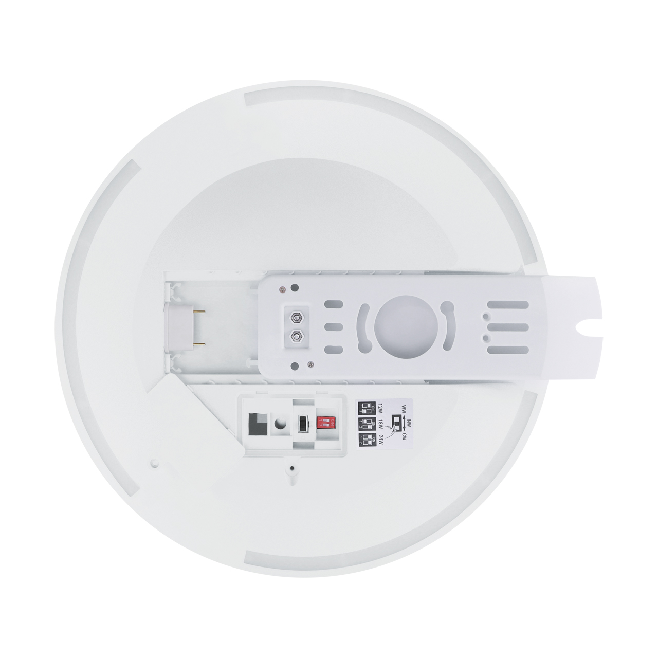 LAMPA DO ŁAZIENKI PLAFON PLAFONIERA ZMIENNA MOC 12W 18W 24W CCT LED BIAŁA 6 039a14ce0c723b4bb444080ad9121d51