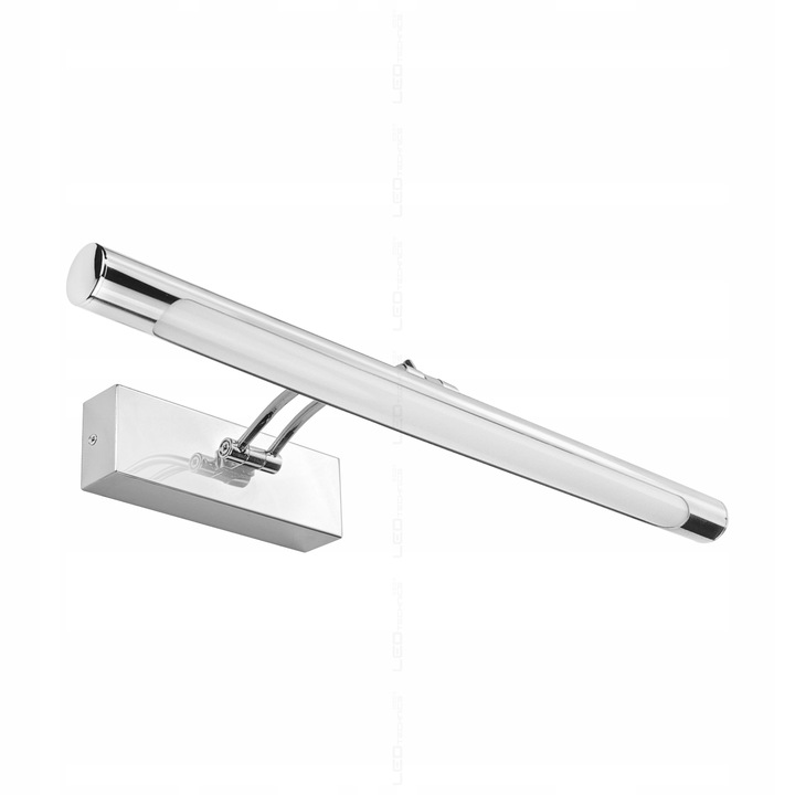KINKIET ŁAZIENKOWY LED 12W LAMPA NAD LUSTRO CHROM OWAL 40 CM NEUTRALNY 5 0540e0ac697c351095e593e44dd6b502