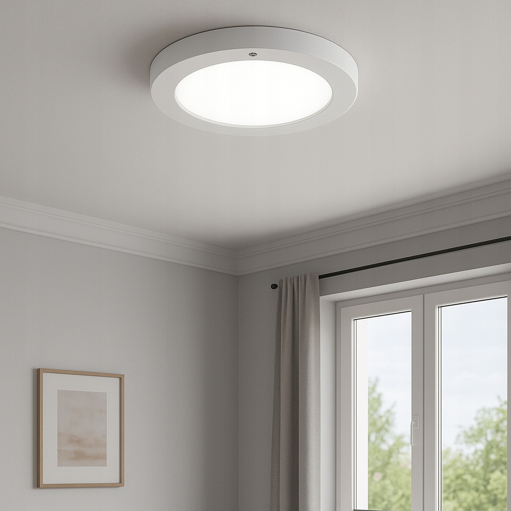 LAMPA SUFITOWA LED 24W PLAFON MONTAŻ PODTYNKOWY/NATYNKOWY CZUJNIK CCT 8 0fd9b20b3bfe9fee44e707f10e8a0c75