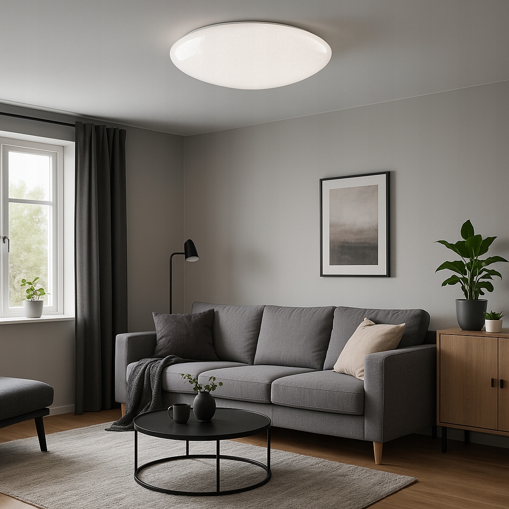 LAMPA SUFITOWA PLAFON DO ŁAZIENKI IP44 LED 48W CCT PILOT REGULACJA BARWY 2 10e85ad37b12eef3049bfeb3c68ef566