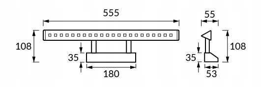 KINKIET ŁAZIENKOWY GALERYJKA LED 6W NAD LUSTRO OBRAZ CHROM WŁĄCZNIK ON/OFF 4 11eb9e3a32c797e658d5aa38edd5d3ba
