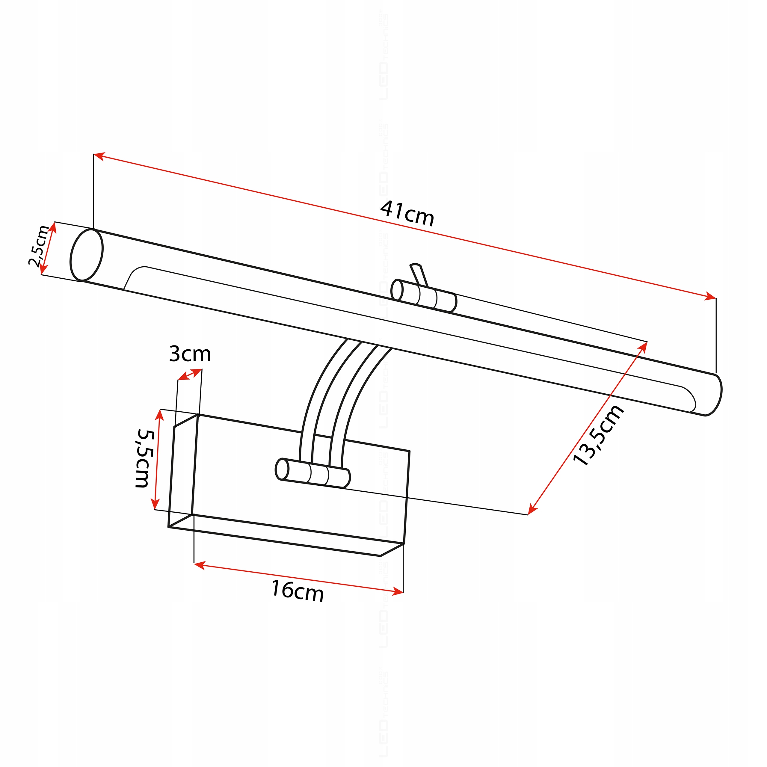 KINKIET ŁAZIENKOWY LED 12W LAMPA NAD LUSTRO CHROM OWAL 40 CM NEUTRALNY 4 123e3152a59db8df77052d4b51cf4cc1