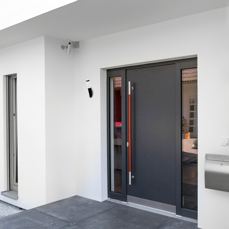 KINKIET ZEWNĘTRZNY ŚCIENNY CZARNY DO LED E27 LAMPA ELEWACYJNA NA TARAS IP44 8 17db962de0398a1b5535bc4b47c7829b