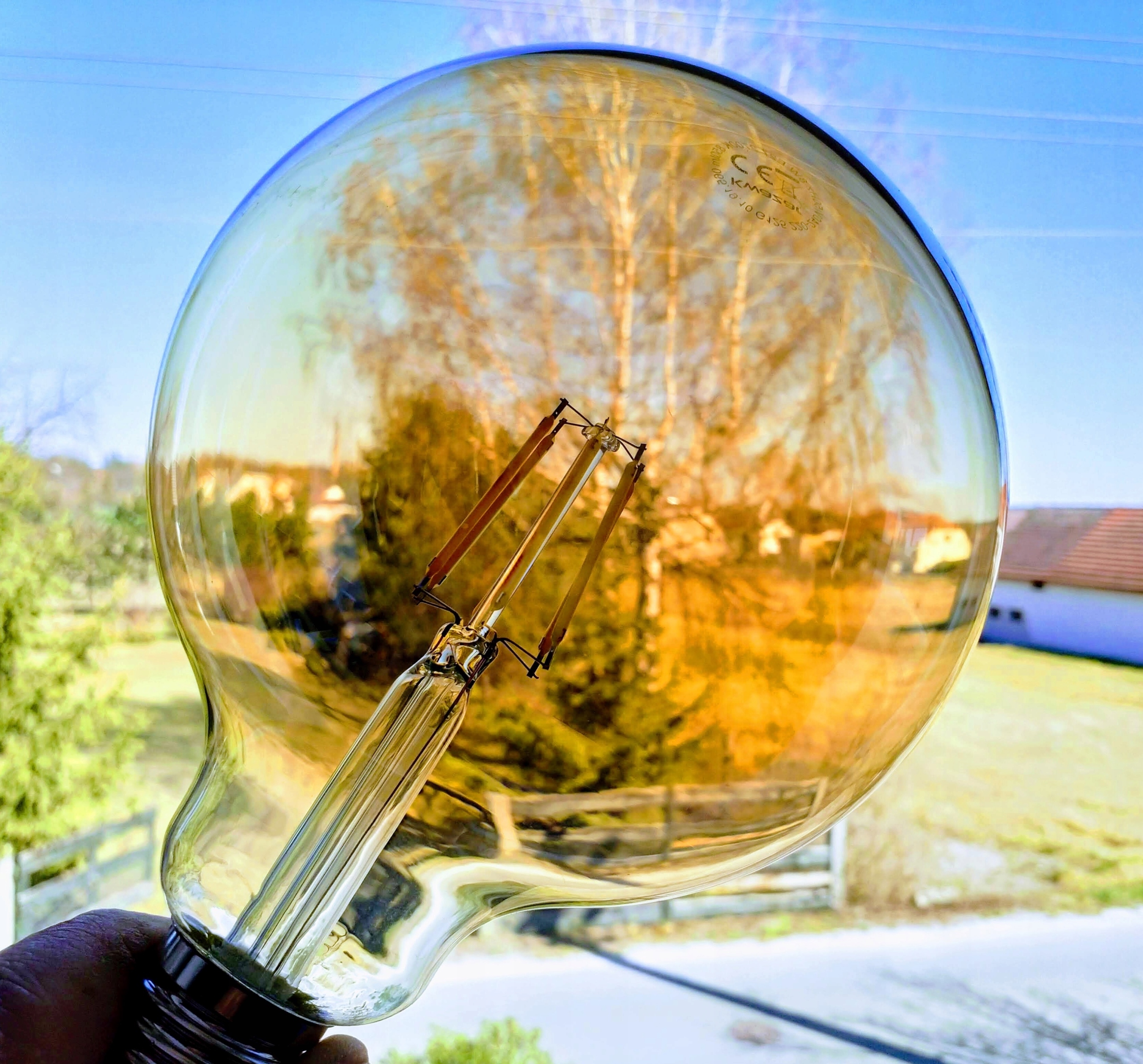 ŻARÓWKA E27 LED DUŻA FILAMENT RETRO AMBER BURSZTYN 6W CIEPŁA ŚCIEMNIALNA 6 2dc1b3c07c2f9989a67801b87b13976b